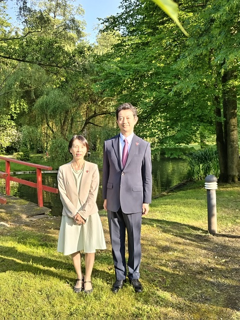 在デュッセルドルフ日本国総領事への表敬訪問