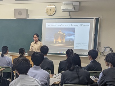 ラオスに関する講演
