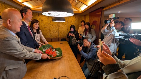 日本台湾交流協会台北事務所との意見交換