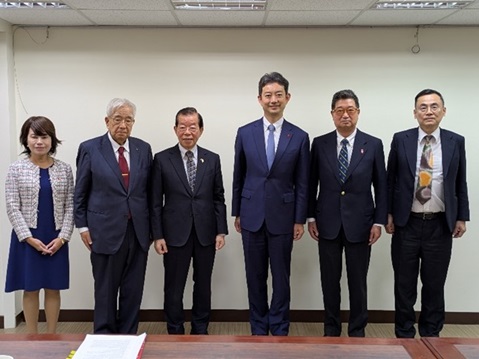 台湾日本関係協会との意見交換の写真
