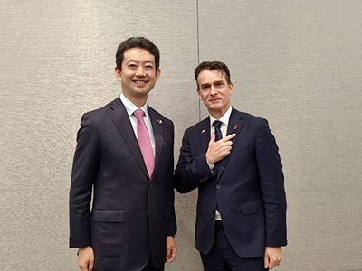 駐日オーストラリア連邦特命全権大使との会談の画像
