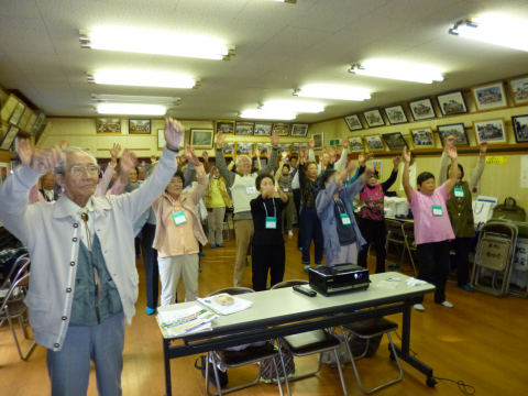 ふれあい大松（白井市）の活動の様子