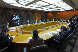 第32回千葉県新型コロナウイルス感染症対策本部会議