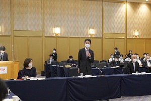 「京葉臨海コンビナート カーボンニュートラル推進協議会」第1回協議会にてあいさつ