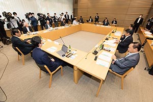 関東地方知事会議の様子