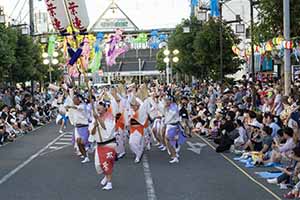 茂原七夕祭りの様子