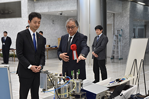 千葉ものづくり認定製品認定証交付式の様子
