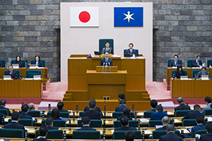 2月定例県議会　開会の様子