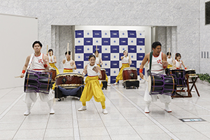 和太鼓凪の演奏の様子