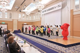 農福連携フォーラムパフォーマンスの画像