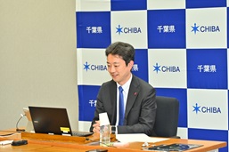 九都県市首脳会議の様子