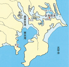 昔の千葉県地図