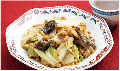 麻婆（マーボー）白菜の写真