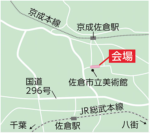 シン・マチマーケット会場へのアクセス画像