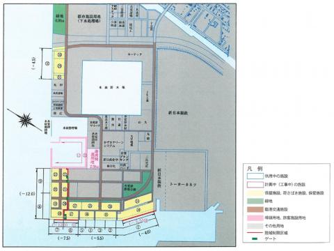 木更津南部地区平面図