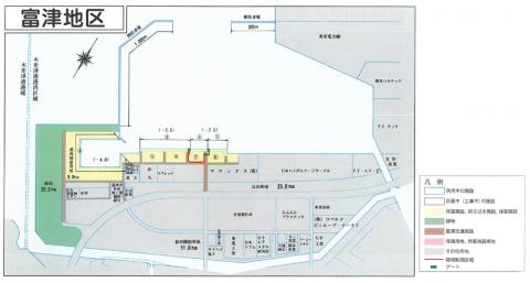 木更津富津地区平面図