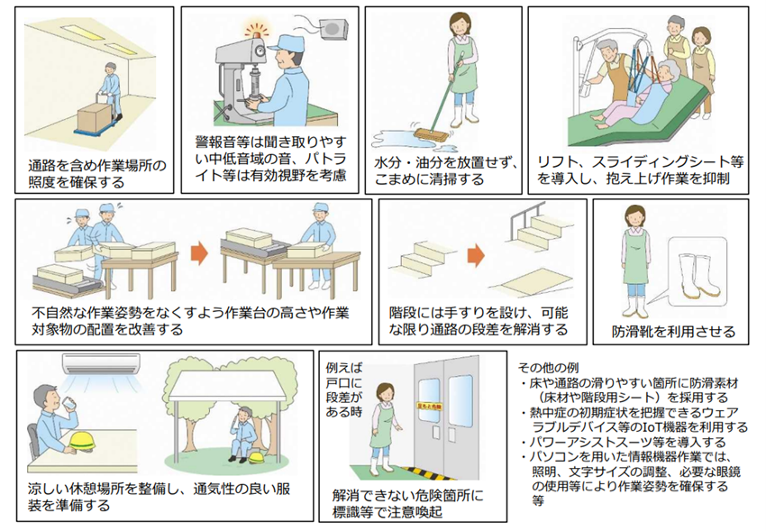 職場環境の改善例