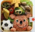 「サッカーがんばれ弁当」