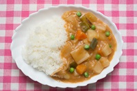 ねぎとかぶのカレーライス