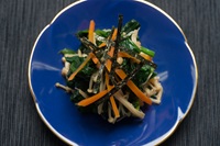 ほうれん草とえのきの磯あえの画像