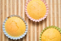 米粉のにんじんカップケーキの画像