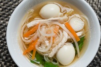 ビーフンスープの画像