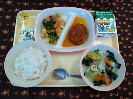 市原市の学校給食