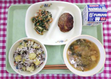 成田市の学校給食
