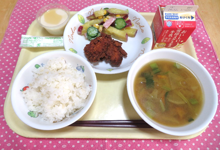 野田市の学校給食