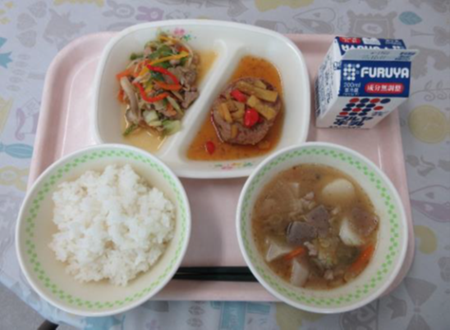 匝瑳市の学校給食