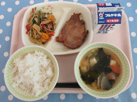 匝瑳市の学校給食