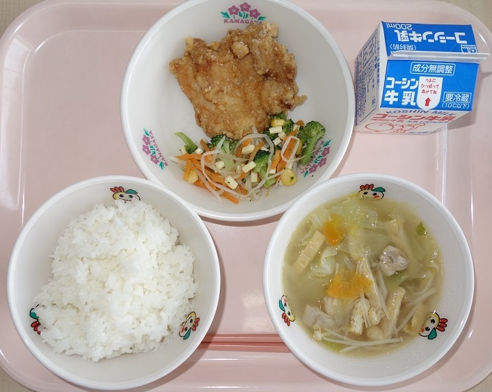 朝日山部屋献立