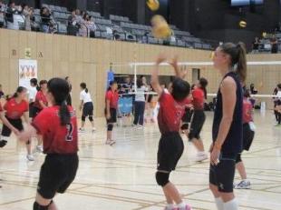 女子バレーボール大会Withオランダチーム