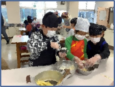 調理の様子