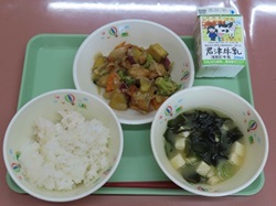 給食試食会の献立