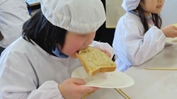 きなこトーストの実食