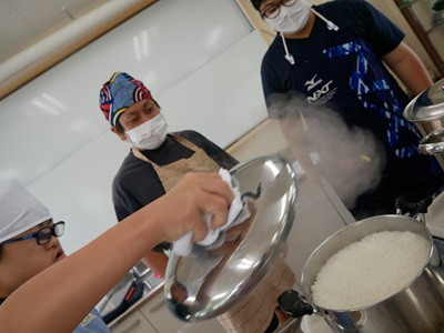 調理実習の様子