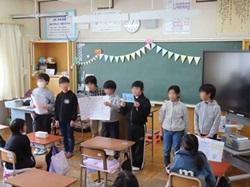 夏野菜作りで学んだことの発表会