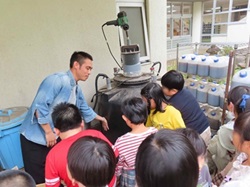 資源循環についての授業