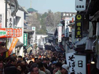 成田市成田山新勝寺の門前町景観