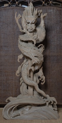 大山寺俱利伽羅竜（武志伊八郎信由関連作品）