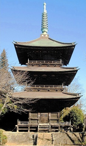 観音教寺三重塔