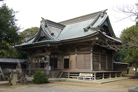 玉崎神社拝殿