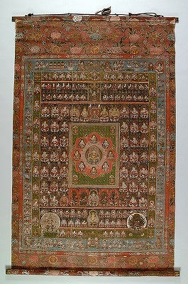 絹本著色両界曼荼羅図