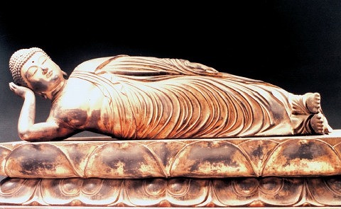 木造釈迦涅槃像