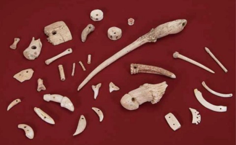 西広貝塚出土品