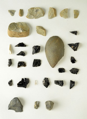 旧石器時代後半 第5文化層の石器