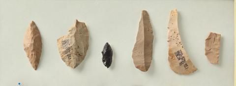 旧石器時代後半　第5文化層の石器