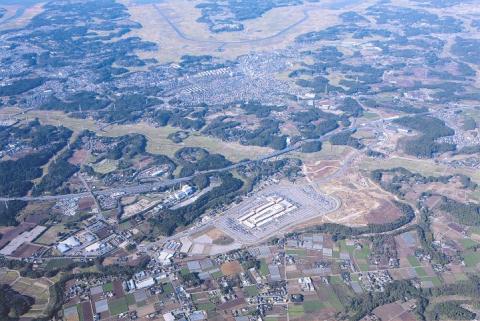 遠景航空写真