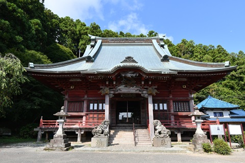 大山寺 不動堂の正面の画像